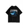 Unisex Eternal Siyah Tshirt