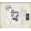 Unisex Ethereal Oversize Unisex Bisiklet Yaka Sweatshirt Beyaz