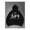 Unisex Fight Sweatshirt Siyah