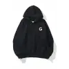 Unisex G Harfli Siyah Sweatshirt