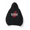 Unisex Game Over Sweatshirt Siyah