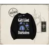 Unisex Get Lost Oversize Unisex Bisiklet Yaka Sweatshirt Beyaz