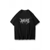 Unisex Gothic Ruthless Tshirt Siyah