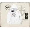 Unisex Hampter is Calling Oversize Unisex Kapşonlu Sweatshirt Beyaz
