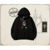 Unisex Hampter is Calling Oversize Unisex Kapşonlu Sweatshirt Beyaz