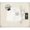 Unisex Hampter is Calling Unisex Şort Beyaz