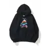 Unisex Higher World Siyah Sweatshirt
