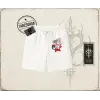 Unisex Horny Star Unisex Şort Beyaz