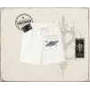 Unisex Into the Abyss Unisex Şort Beyaz