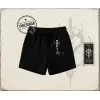 Unisex Iskelet Cactus Unisex Şort Beyaz