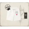 Unisex Just Enjoy Unisex Şort Beyaz