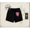 Unisex Kalp Unisex Şort Beyaz
