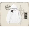 Unisex Kanye Tweet Oversize Unisex Kapşonlu Sweatshirt Beyaz