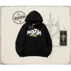 Unisex Kid Cudi Man Of The Moon Oversize Unisex Kapşonlu Sweatshirt Beyaz