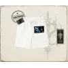 Unisex Live From Utopia Travis Scott Unisex Şort Beyaz