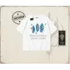 Unisex Madness Never Ends Oversize Unisex Tişört Beyaz