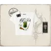 Unisex Matcha Kadın Baby Tee Beyaz
