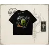 Unisex Matcha Oversize Unisex Tişört Beyaz