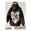 Unisex More Self Love Sweatshirt Siyah