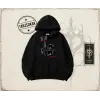 Unisex No Depth Oversize Unisex Kapşonlu Sweatshirt Beyaz