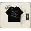 Unisex No Depth Oversize Unisex Tişört Beyaz