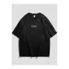 Unisex One Kol Hilal Baskılı Oversize %100 Pamuk