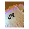 Unisex Oversize Löded Diper Tshirt