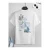 Unisex Oversize The Order Side Baskılı T-shirt