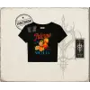 Unisex Palermo Sicilia Kadın Baby Tee Beyaz