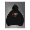 Unisex Pixel Fish Sweatshirt Siyah