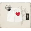 Unisex Please Write Me a Love Letter Unisex Şort Beyaz