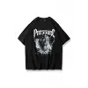 Unisex Pressure Tshirt Siyah