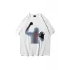 Unisex Psycho Beyaz Tshirt