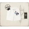 Unisex Psycho Unisex Şort Beyaz
