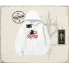 Unisex Relentless Oversize Unisex Kapşonlu Sweatshirt Beyaz