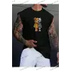 Unisex  ROBOKİT BASKILI KOLSUZ