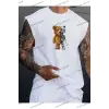 Unisex  ROBOKİT BASKILI KOLSUZ