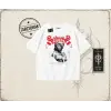 Unisex Sadness Oversize Unisex Tişört Beyaz