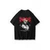 Unisex Sadness Tshirt Siyah