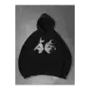 Unisex Satans Sweatshirt Siyah
