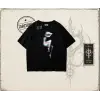 Unisex Shake Oversize Unisex Tişört Beyaz