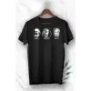 Unısex Siyah Baskılı T-Shirt