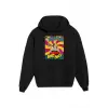 Unisex Siyah Billie Eilish- Bad Guy Baskılı Sweatshirt
