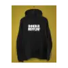 Unisex Siyah The Office- Dunder Mıfflın Baskılı Sweatshirt