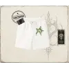 Unisex Star Sicken Unisex Şort Beyaz