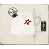 Unisex Star Unisex Şort Beyaz