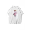 Unisex Teddy Beyaz Tshirt