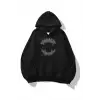 Unisex Teeth Sweatshirt Siyah