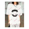Unisex Teeth Tshirt Beyaz