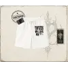 Unisex Temptation Tshirt Unisex Şort Beyaz